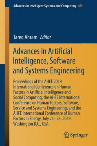 Kniha Advances in Artificial Intelligence, Software and Systems Engineering Tareq Ahram