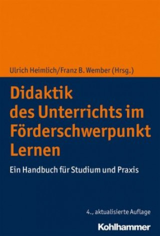 Kniha Didaktik des Unterrichts bei Lernschwierigkeiten Ulrich Heimlich
