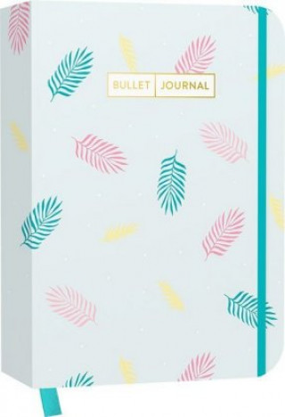 Book Bullet Journal "Pastel Leaves" 