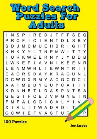 Kniha Word Search Puzzles for Adults Joe Jacobs