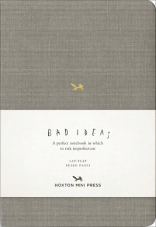 Calendar / Agendă Notebook For Bad Ideas - Grey/lined Hoxton Mini Press