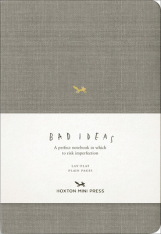 Calendar / Agendă Notebook For Bad Ideas - Grey/plain Hoxton Mini Press