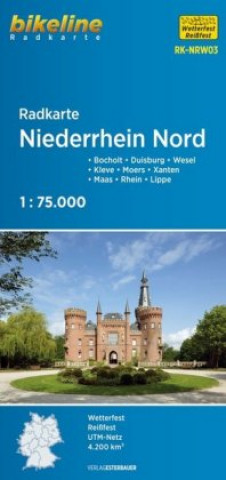 Materiale tipărite Radkarte Niederrhein Nord (RK-NRW03) Esterbauer Verlag