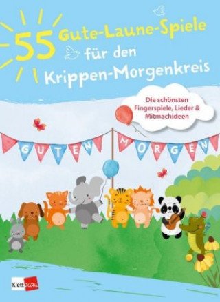 Könyv 55 Gute-Laune-Spiele für den Krippen-Morgenkreis 