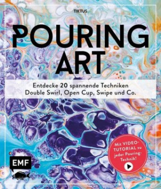Kniha Pouring Art Lars Runge