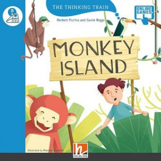 Книга MONKEY ISLAND, mit Online-Code Herbert Puchta