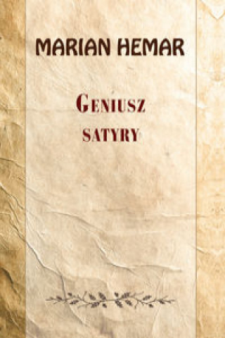 Kniha Geniusz satyry Hemar Marian