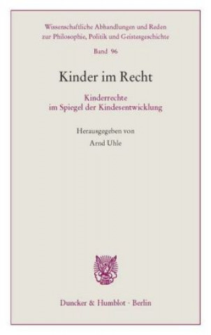 Boek Kinder im Recht. Arnd Uhle