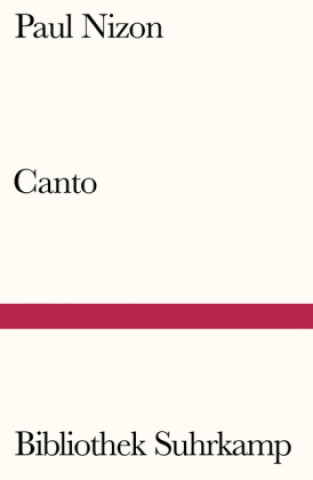 Buch Canto Paul Nizon