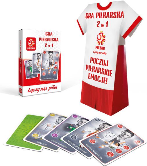 Hra/Hračka PZPN Gra Piłkarska 2w1 (koszulka) 