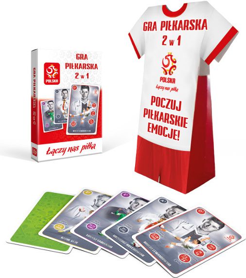 Gra/Zabawka PZPN Gra Piłkarska 2w1 (koszulka) 