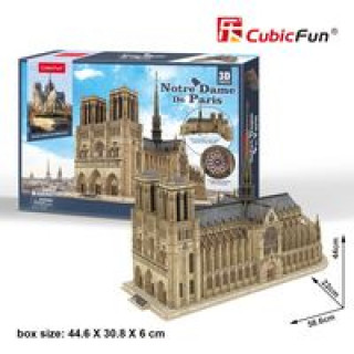 Joc / Jucărie Puzzle 3D Notre Dame de Paris 