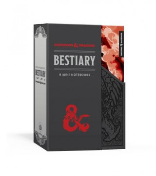 Календар/тефтер Dungeons and Dragons Bestiary Notebook Set Wizards Of The Coast