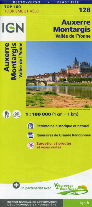 Pubblicazioni cartacee Auxerre Montargis 1:100 000 