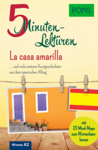 Könyv PONS 5-Minuten-Lektüren Spanisch A2 - La casa amarilla 