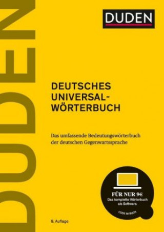 Knjiga Duden deutsches Universalworterbuch Dudenredaktion