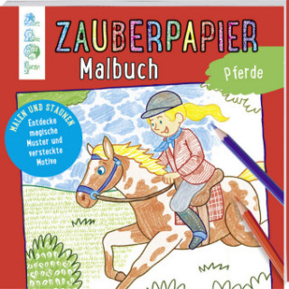 Carte Zauberpapier Malbuch Pferde Norbert Pautner