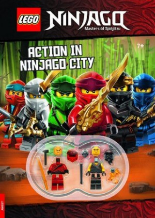 Kniha LEGO® NINJAGO® - Action in Ninjago City 