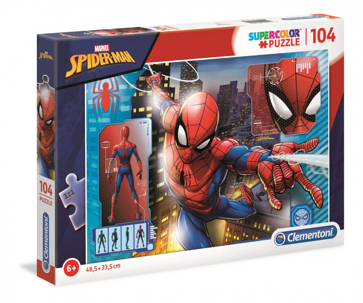 Joc / Jucărie Puzzle Supercolor 104 Spider-Man 