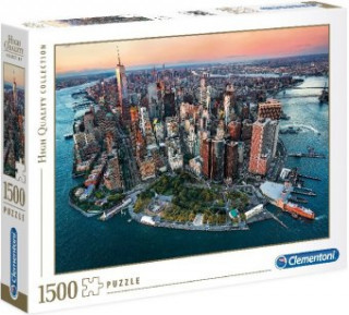 Joc / Jucărie Clementoni Puzzle New York 1500 dílků 