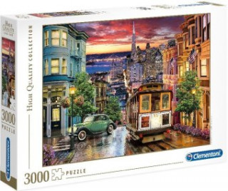 Game/Toy Clementoni Puzzle San Franciosco 3000 dílků 