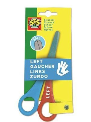 Papírenské zboží Bezpieczne nożyczki dla małych leworęcznych dzieci 