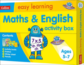 Könyv Maths and English Activity Box Ages 5-7 NOT KNOWN