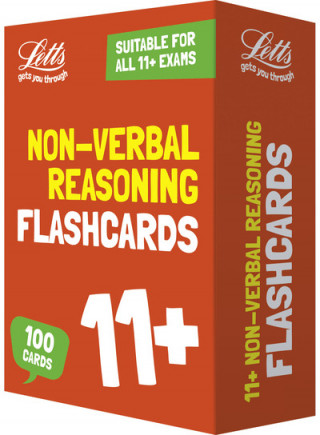 Tiskovina 11+ Non-Verbal Reasoning Flashcards Letts 11+