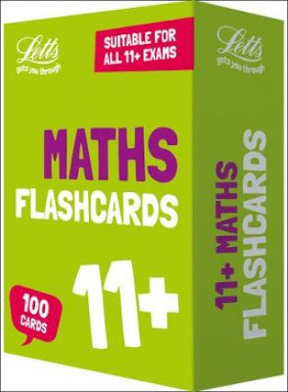 Materiale tipărite 11+ Maths Flashcards Letts 11+