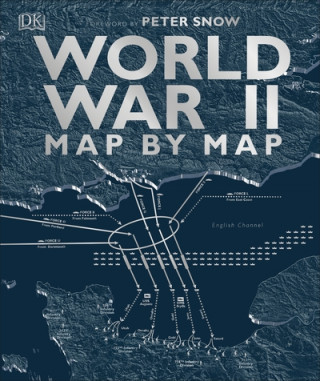 Книга World War II Map by Map DK