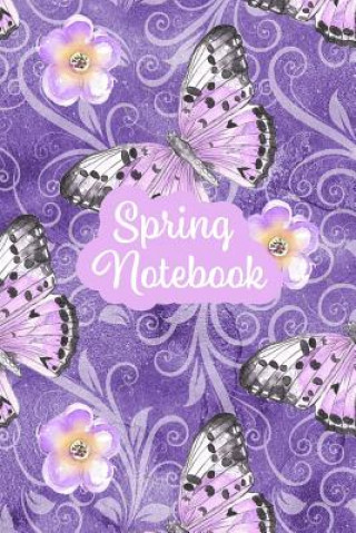 Knjiga Spring Notebook Createful Printables