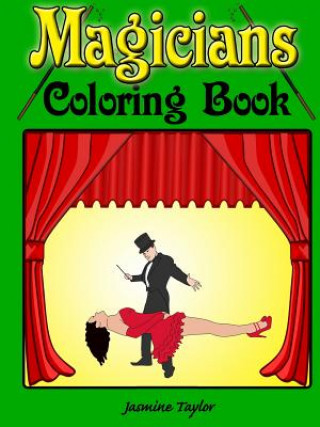 Libro Magicians Coloring Book Jasmine Taylor