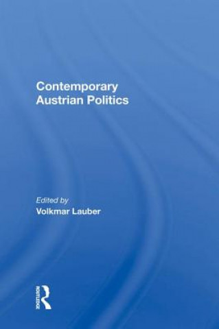 Kniha Contemporary Austrian Politics LAUBER