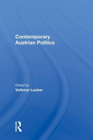 Könyv Contemporary Austrian Politics LAUBER