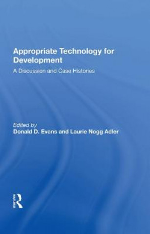 Knjiga Appropriate Technology For Development EVANS