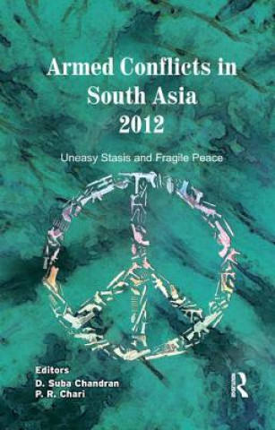 Carte Armed Conflicts in South Asia 2012 