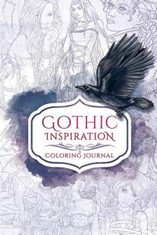 Книга Gothic Inspiration Coloring Journal Selina Fenech