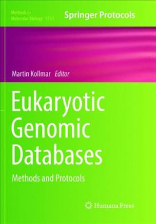 Kniha Eukaryotic Genomic Databases Martin Kollmar