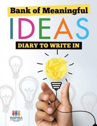 Carte Bank of Meaningful Ideas Diary to Write In Inspira Journals Planners & Notebooks Inspira Journals
