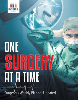 Carte One Surgery at A Time Surgeon's Weekly Planner Undated Inspira Journals Planners & Notebooks Inspira Journals