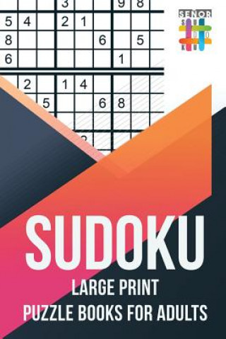 Knjiga Sudoku Large Print Puzzle Books for Adults Senor Sudoku