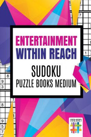 Knjiga Entertainment within Reach Sudoku Puzzle Books Medium Senor Sudoku