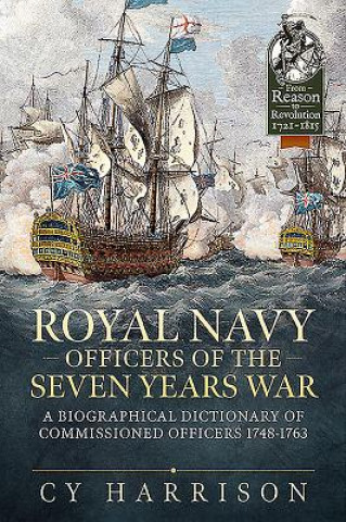 Carte Royal Navy Officers of the Seven Years War Cy Harrison