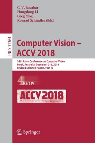 Boek Computer Vision - ACCV 2018 C. V. Jawahar