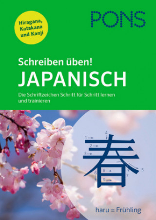 Kniha PONS Schreiben üben! Japanisch 