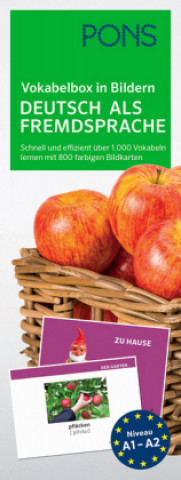 Knjiga PONS Vokabelbox in Bildern Deutsch als Fremdsprache 