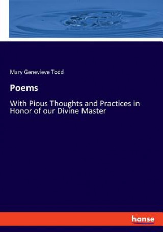Knjiga Poems Mary Genevieve Todd