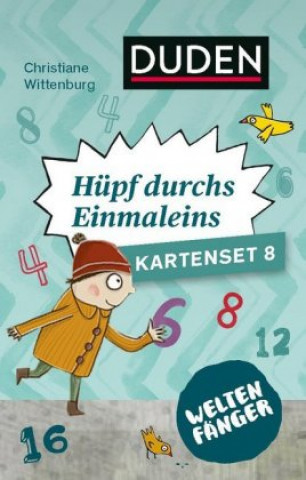 Hra/Hračka Weltenfänger: Hüpfe durch das Einmaleins (Kartenset 8) Christiane Wittenburg