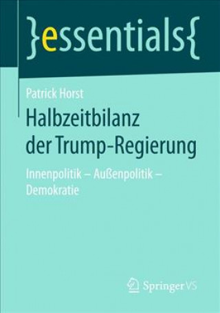 Książka Halbzeitbilanz der Trump-Regierung Patrick Horst