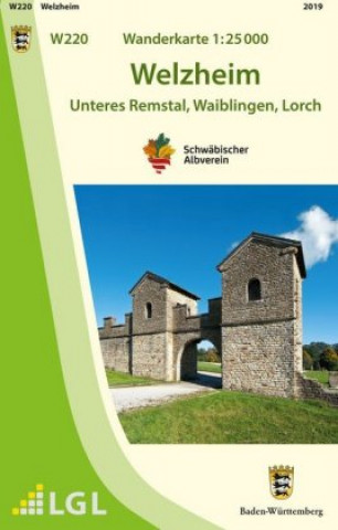 Drucksachen Welzheim 1:25 000 Landesamt für Geoinformation und Landentwicklung Baden-Württemberg